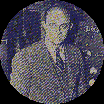 Portrait of Enrico Fermi