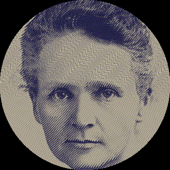 Portrait of Marie Curie