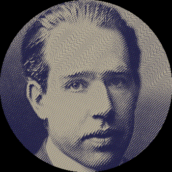 Portrait of Niels Bohr