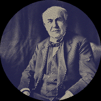 Portrait of Thomas Edison